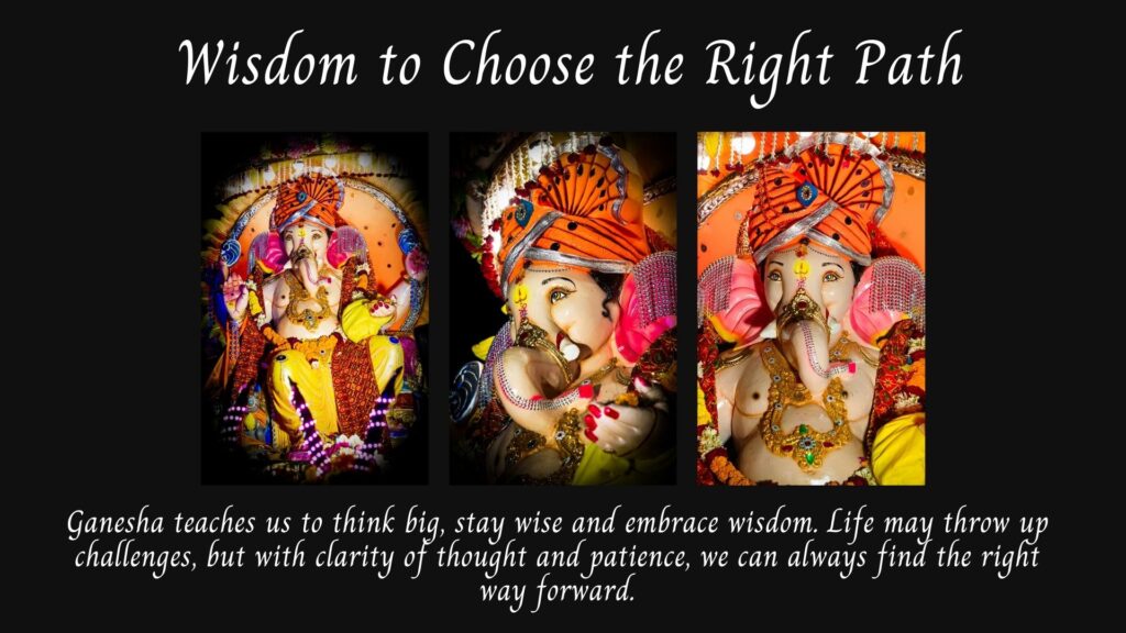 Wisdom to choose the right path: Ganesh Chaturthi 2025 Wisdom to choose the right path: Ganesh Chaturthi 2025