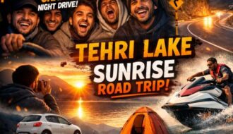 A Boys Trip to Tehri Lake Sunrise