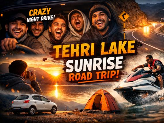 A Boys Trip to Tehri Lake Sunrise